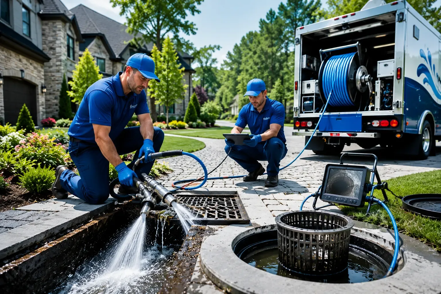 Local outdoor drain cleaning professionals in Laporte, PA