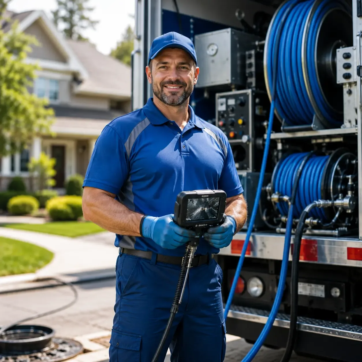 Local outdoor drain cleaning specialists in Laporte, PA